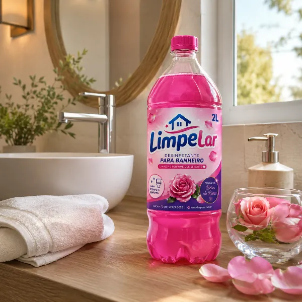Desinfetante Aromático Floral para Ambientes de Bem-Estar